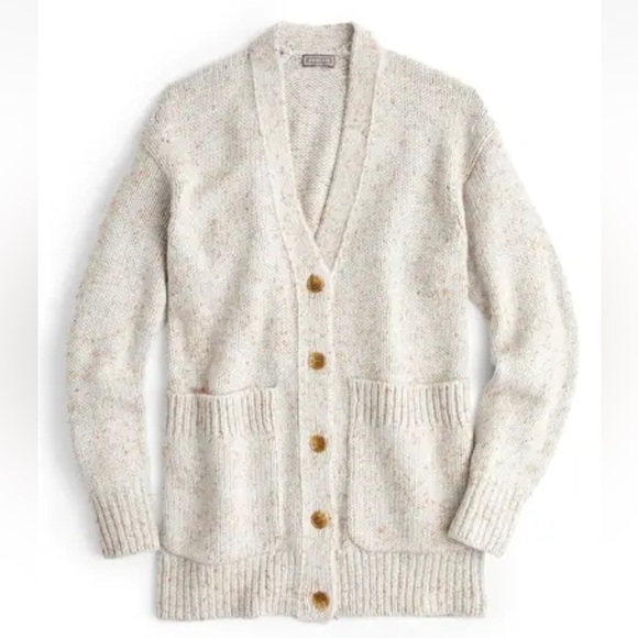 Point Sur by J. Crew Size XXS Heather Sky Patch Pocket Oversize Cardigan - Picture 1 of 8